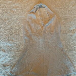 Super cute White Halter top